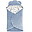 Copertina Seggiolino Auto - Denim - 95 x 105 cm - Cotone Oeko-Tex