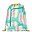 Sacca Sportiva Prime - Basic - Magic BubbleBear - Realizzata con Bottiglie Riciclate!