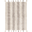 Tappeto Lavabile, Righe Grigio Ghiaccio - 100% Cotone (120cm x 160cm)