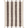 Tappeto Lavabile, Righe Grigio Scuro - 100% Cotone (120cm x 160cm) Tappeto Lavabile, Righe Grigio Scuro - 100% Cotone (120cm x 160cm)