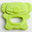 eKolly - Massaggiagengive Verde - Bioplastica Naturale, 100% Biodegradabile, Made in Italy