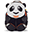 Zainetto 3-5 anni, Panda Paul - Ideale per l'asilo e Eco-Friendly!