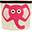 Cesto Portatutto - Elefante Rosa - 100% Cotone