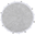 Tappeto Tondo Lavabile Bubbly - Grigio Chiaro - 120 cm diametro