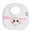 Bavaglino Baby, Lola l'Agnellino - 100% cotone