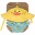 Set Baby Costumino Contenitivo + Cappellino, Anatroccolo - UPF 50+ Set Baby Costumino Contenitivo + Cappellino, Anatroccolo - UPF 50+