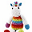 Sonaglio Unicorno Rainbow - Bianco - Fair Trade - 18 cm Sonaglio Unicorno Rainbow - Bianco - Fair Trade - 18 cm
