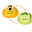 Cappello Estivo Reversibile Anti-UV SPF 50+, Ape+Bruco - 100% cotone