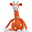 Pupazzo "Grandi Amici"- Giraffa Grande (Altezza 32 cm)