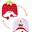 Cappello Invernale Reversibile in Pile - Fragola+Cupcake - Anti-UV SPF 50+ Cappello Invernale Reversibile in Pile - Fragola+Cupcake - Anti-UV SPF 50+