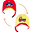 Cappello Invernale Reversibile in Pile - Pompieri+Polizia - Anti-UV SPF 50+