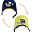 Cappello Invernale Reversibile in Pile - Treno+Aeroplano - Anti-UV SPF 50+ Cappello Invernale Reversibile in Pile - Treno+Aeroplano - Anti-UV SPF 50+