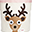 Cesto Portatutto - Cerbiatto Marrone - 100% Cotone