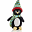 Decorazione Natalizia - Pinguino - Fair Trade (altezza 12 cm circa)